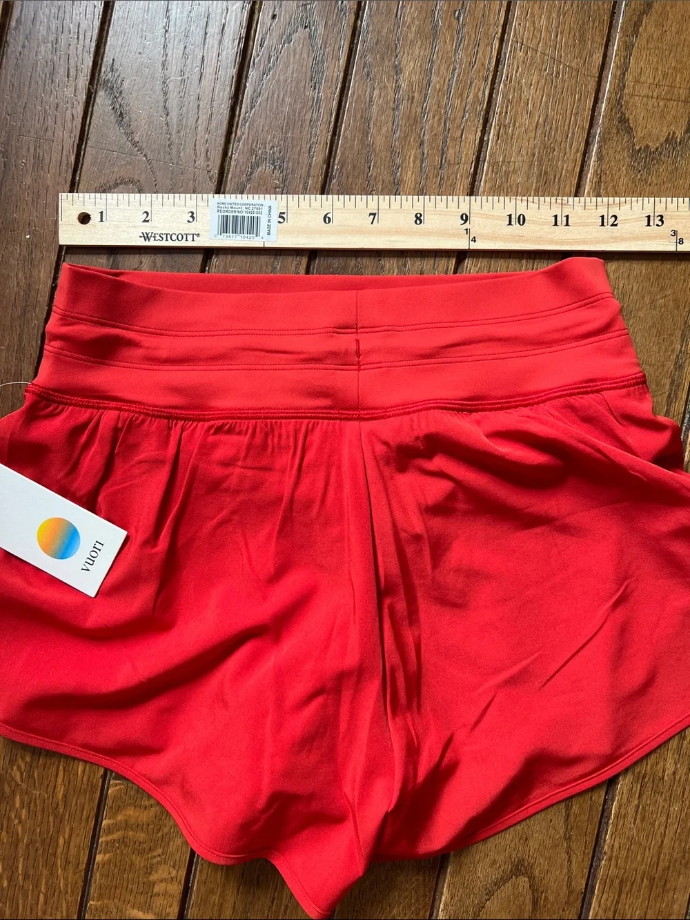 Vuori Crimson Red Daily Speed Shorts Lined Size XS NWT